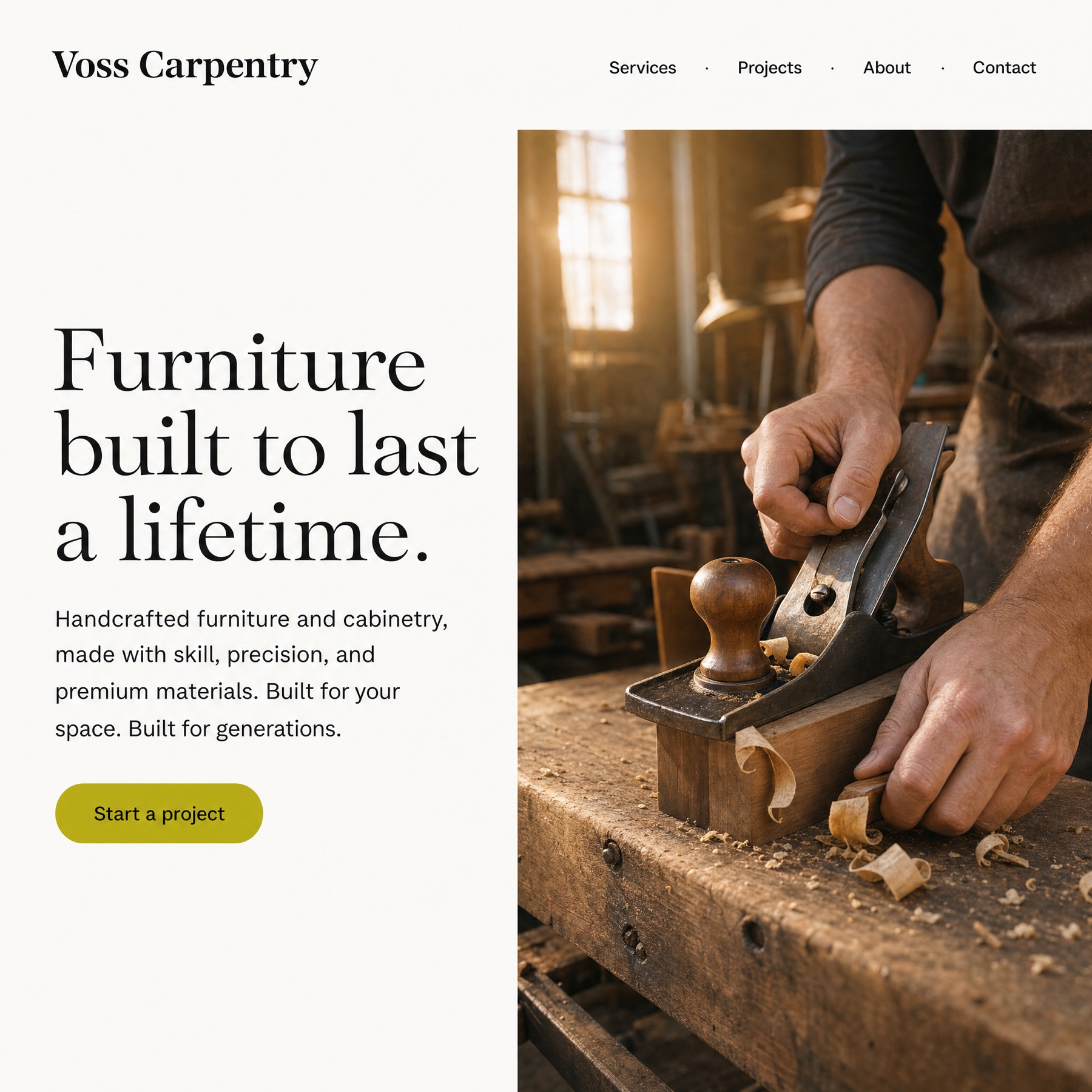 Trades — website